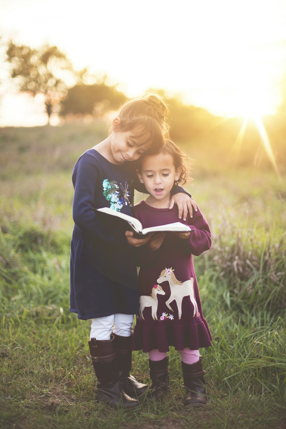 Parent et jeune, moment complice